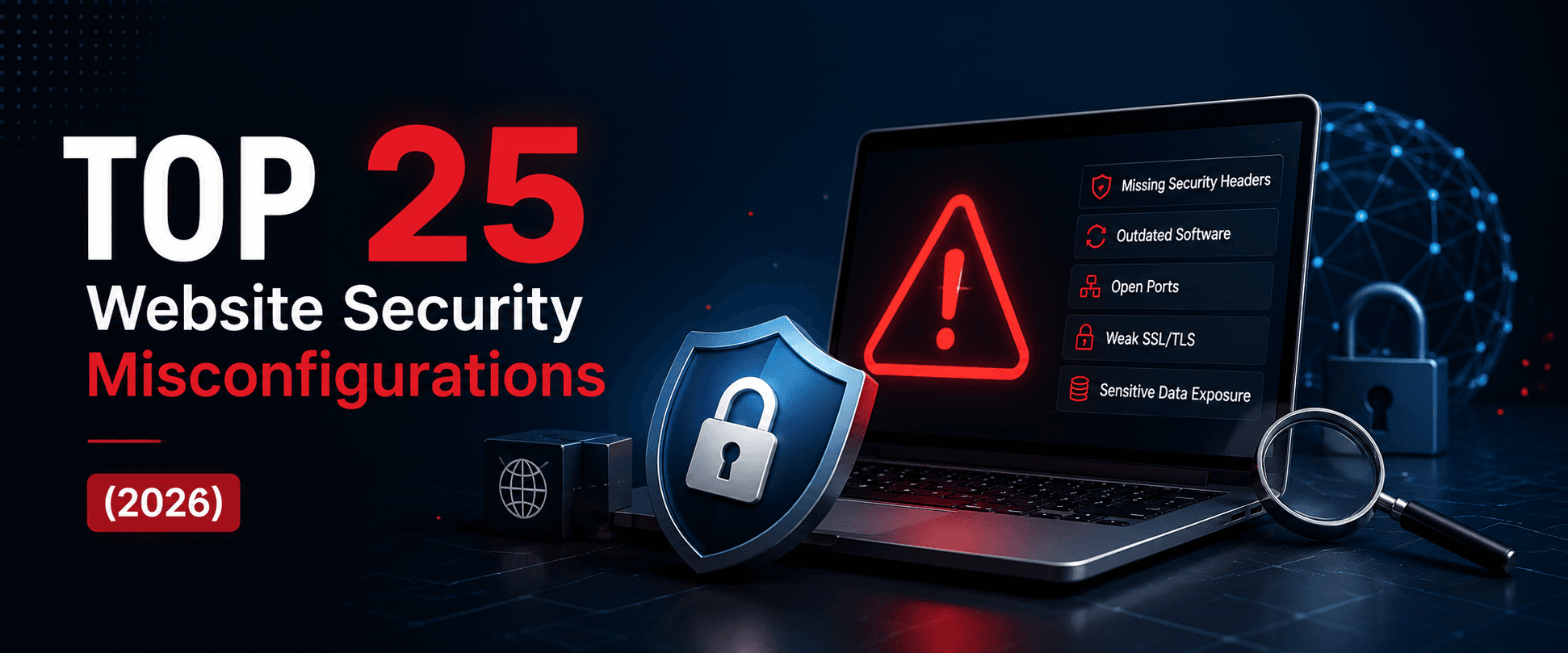 Top 25 Website Security Misconfigurations (2026)